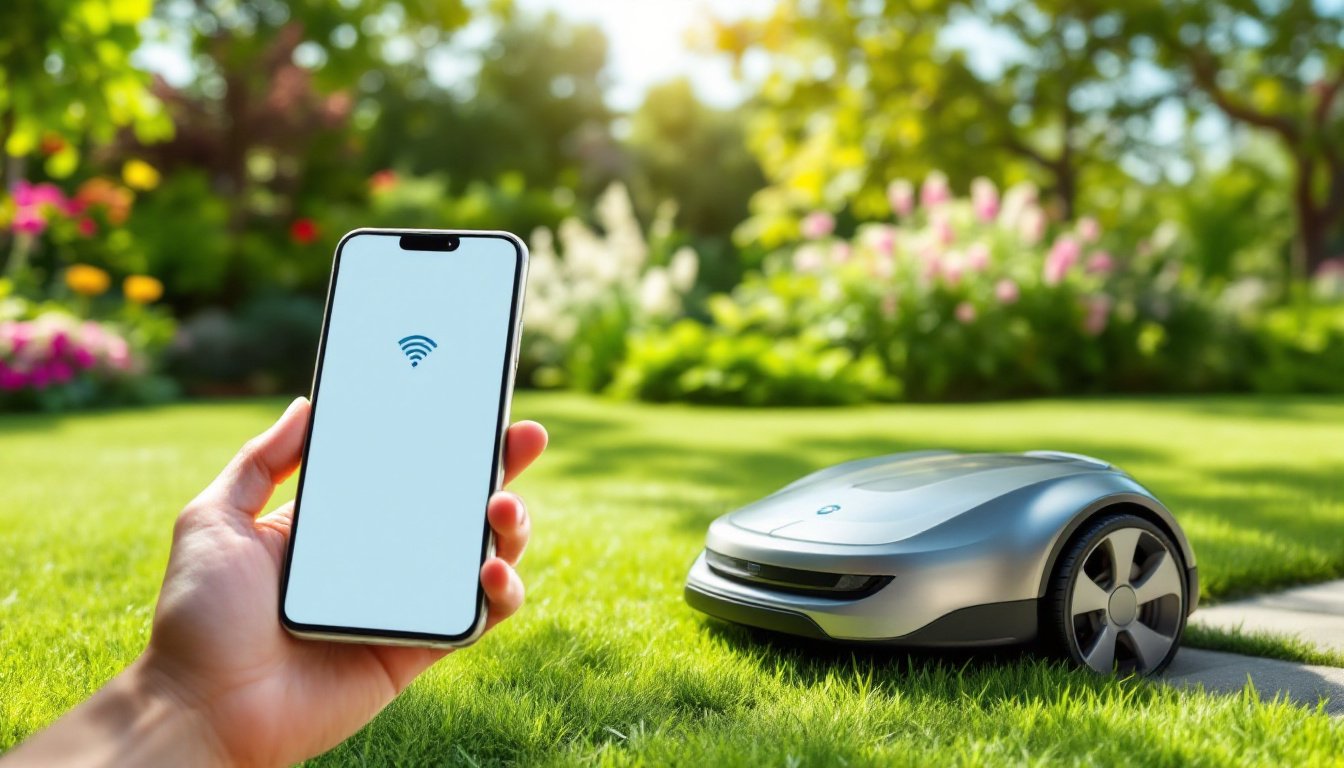 découvrez si votre robot de tonte peut se connecter à votre smartphone grâce à une application. apprenez comment bénéficier d'une gestion intelligente et pratique de votre jardin, tout en explorant les fonctionnalités et les avantages d'une connexion mobile.