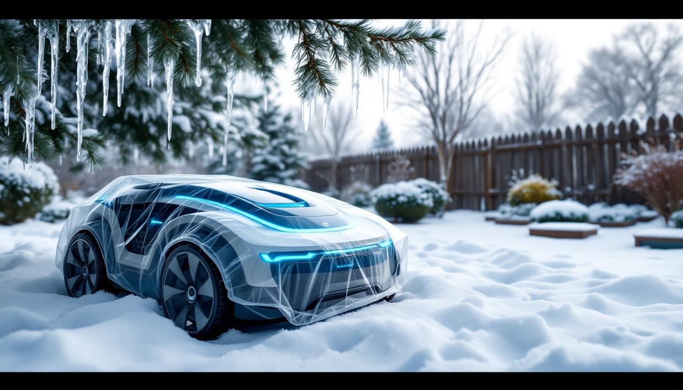 découvrez l'importance d'une housse de protection pour votre tondeuse robotisée durant l'hiver. protégez votre appareil des intempéries et prolongez sa durabilité avec nos conseils et astuces. ne laissez pas le froid nuire à votre jardinier automatique !