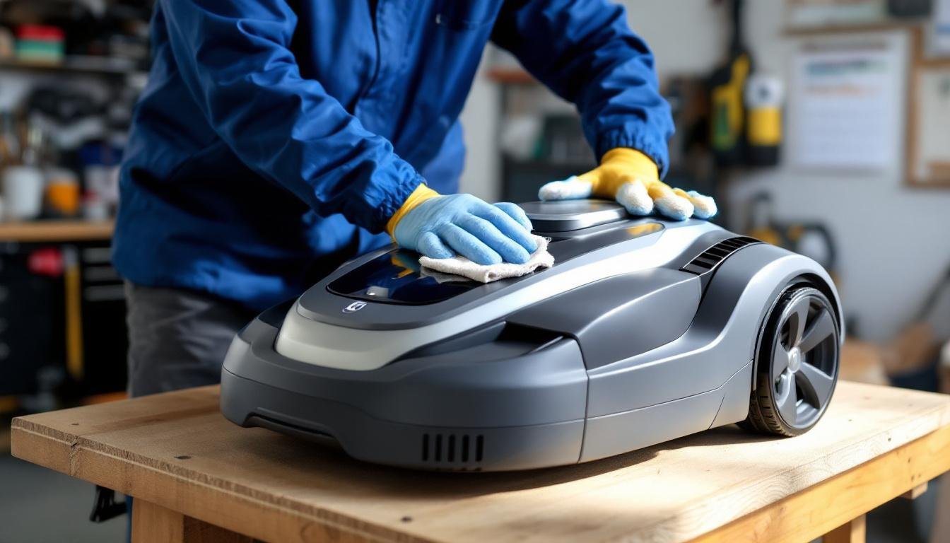 découvrez l'importance d'une housse de protection pour votre tondeuse robotisée en hiver. protégez votre investissement des intempéries, des températures froides et des débris grâce à nos conseils utiles.