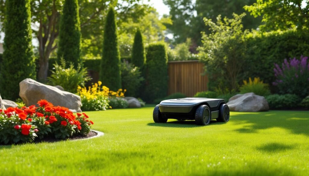 découvrez la largeur minimale requise pour permettre à votre robot de tonte de circuler aisément dans votre jardin. apprenez comment optimiser l'espace pour un entretien efficace de votre pelouse.