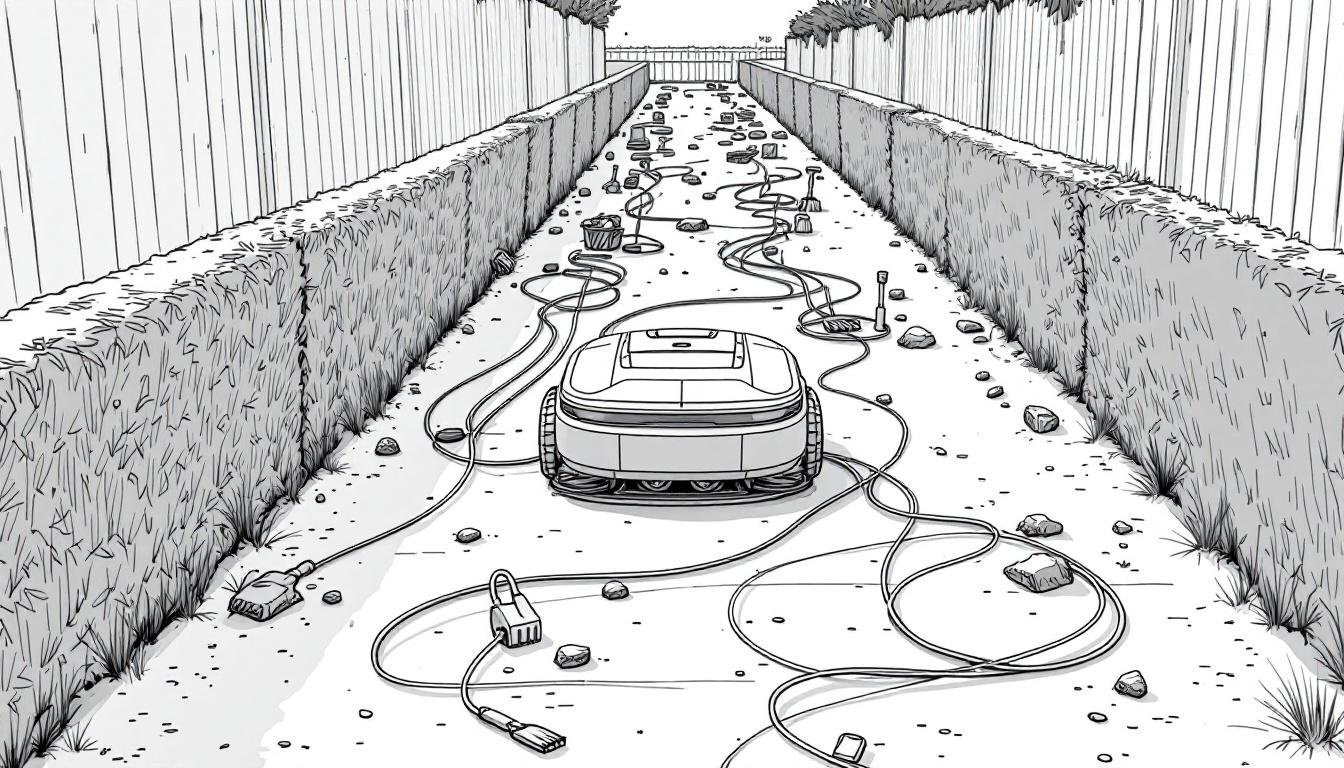 découvrez la largeur minimale requise pour permettre à votre robot de tonte de circuler facilement dans votre jardin. optimisez son efficacité et assurez une tonte impeccable sans obstacles.