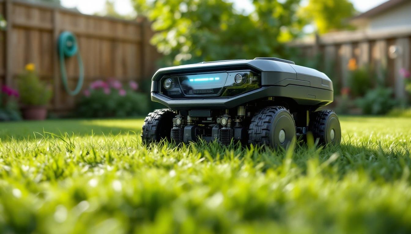 découvrez si un robot de tonte peut détecter et corriger une pousse inégale de votre pelouse pour un gazon toujours parfaitement entretenu.