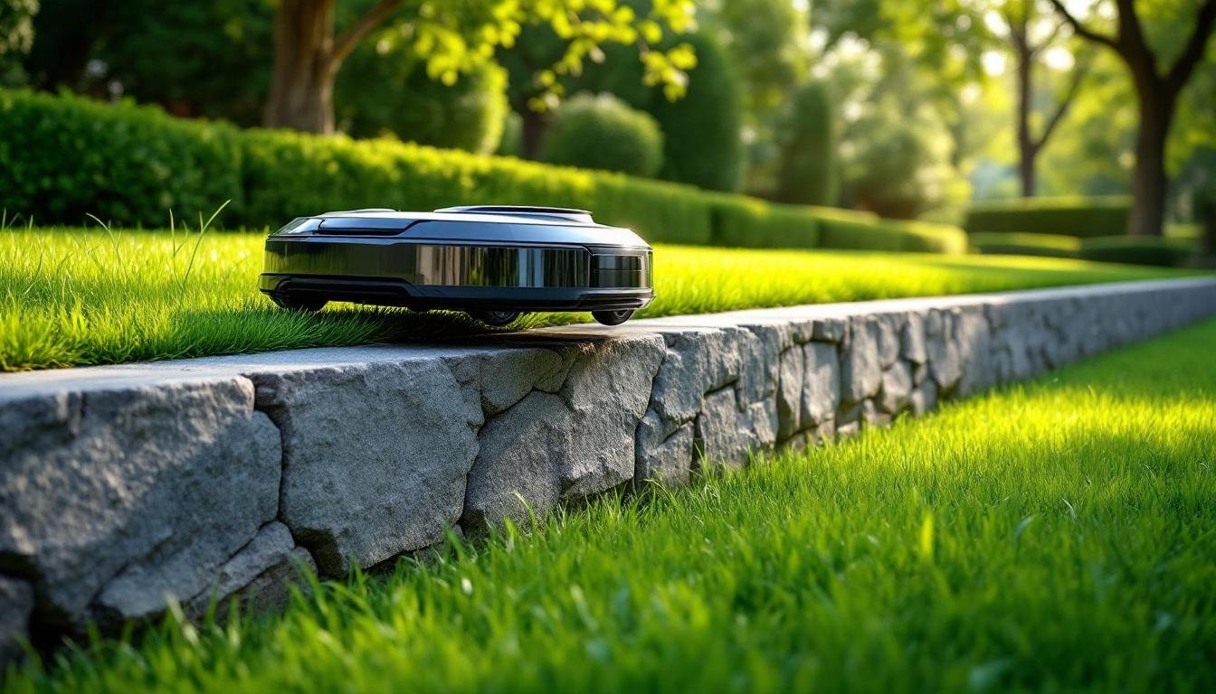 découvrez si un robot tondeuse peut franchir une bordure entre deux pelouses et comment optimiser son fonctionnement pour un jardin parfaitement entretenu.