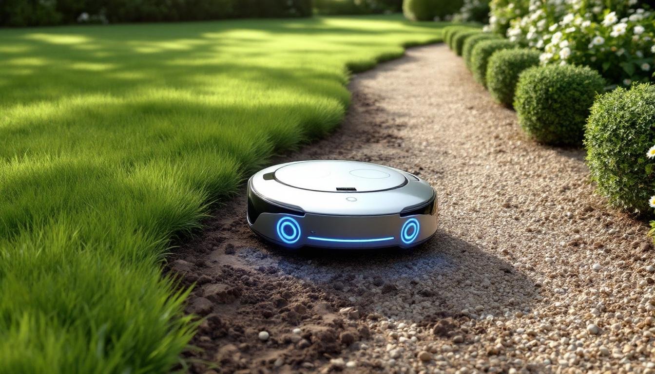 découvrez si un robot tondeuse peut franchir une bordure entre deux pelouses et comment optimiser son parcours pour un jardin impeccablement entretenu.
