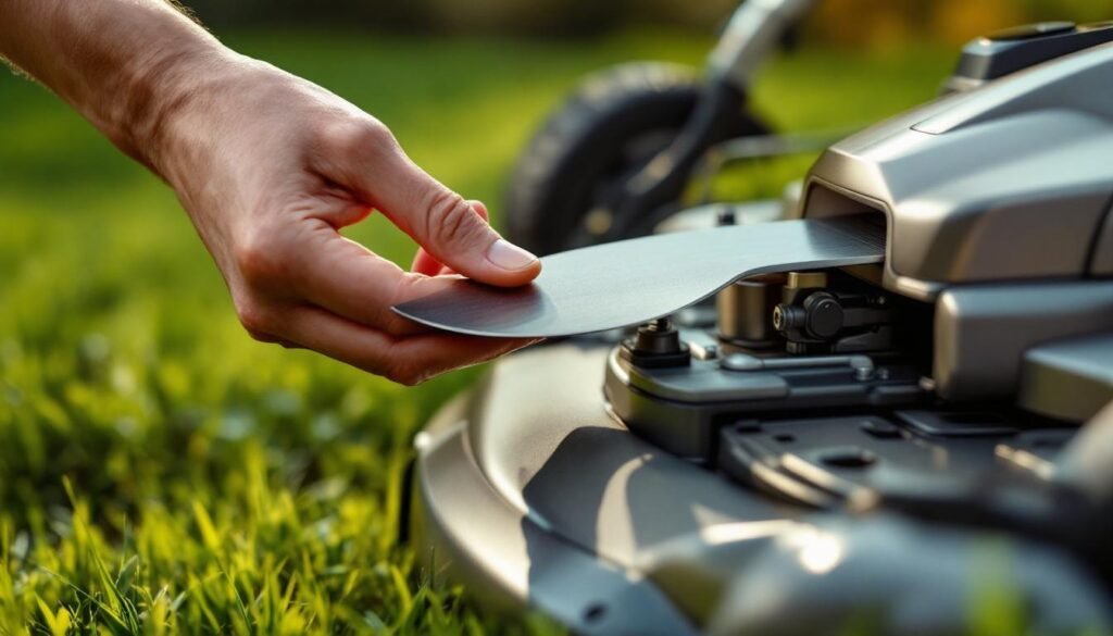 découvrez si les lames de votre robot de tonte sont faciles à changer et suivez nos conseils pratiques pour un entretien simple et efficace.