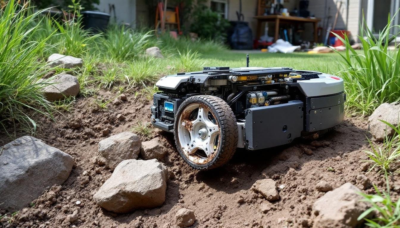 découvrez notre sélection des meilleures tondeuses robotisées conçues pour les terrains accidentés, alliant performance, robustesse et autonomie pour un jardin parfaitement entretenu.