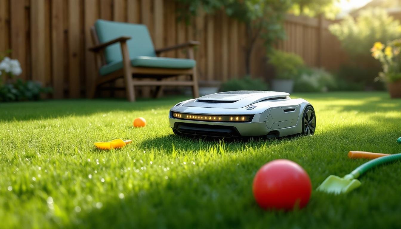 découvrez si votre robot de tonte est capable de détecter et éviter les objets oubliés sur votre pelouse pour un jardin parfaitement entretenu et sécurisé.