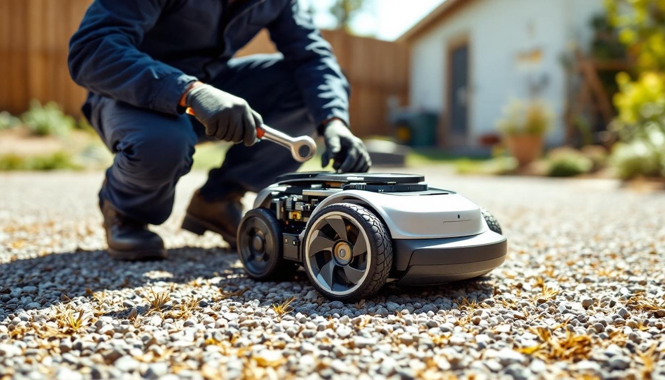 découvrez si votre robot de tonte est capable de traverser une allée gravillonnée en toute sécurité et efficacité. conseils et astuces pour optimiser son parcours.