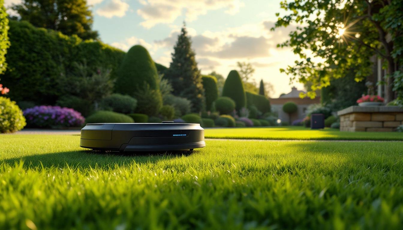 découvrez si votre robot tondeuse est capable de couvrir l'intégralité de votre jardin sans besoin de recharge, et optimisez l'entretien de votre pelouse en toute simplicité.