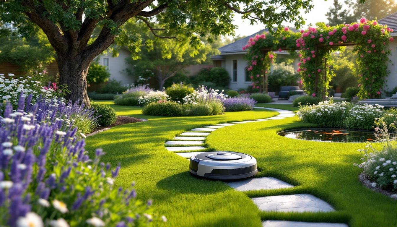 découvrez si votre robot tondeuse peut tondre l'intégralité de votre jardin sans interruption pour recharge, et comment optimiser son autonomie pour un entretien efficace.