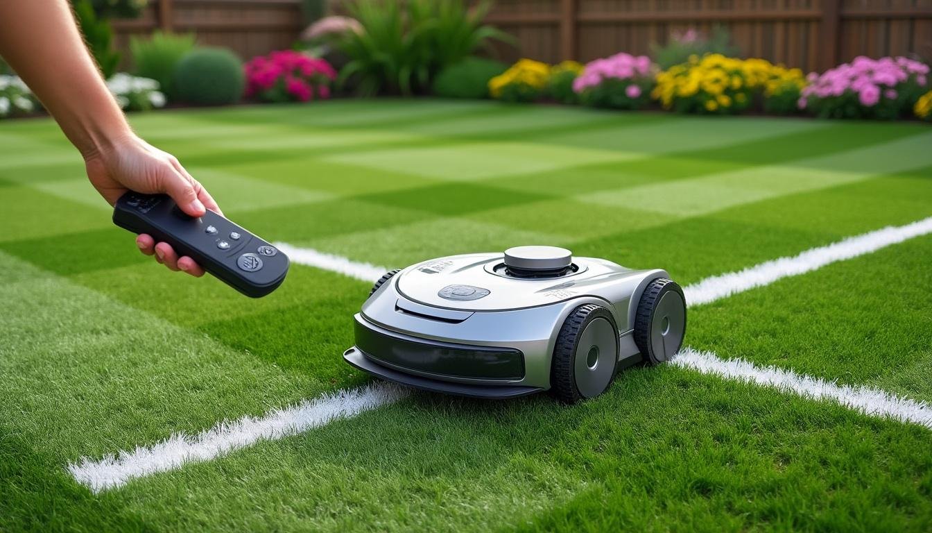 découvrez si votre robot tondeuse peut reprendre la tonte d'une zone inachevée après une recharge, pour un gazon parfaitement entretenu sans interruption.