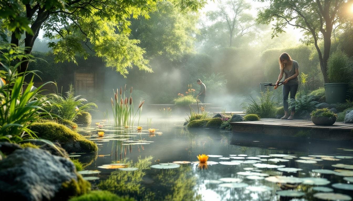 découvrez les conseils et précautions pour tondre un jardin situé dans une mare ou une zone humide afin de préserver l'écosystème tout en entretenant votre espace vert.