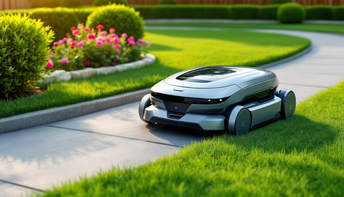 découvrez le niveau de précision des bordures qu'un robot tondeuse peut atteindre pour un jardin parfaitement entretenu et sans effort.