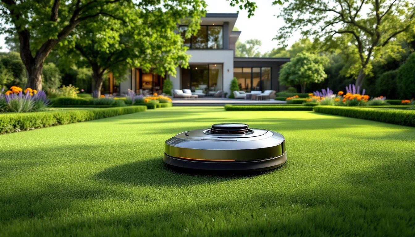 découvrez quel robot de tonte est idéal pour entretenir efficacement une pelouse de 1500 m² et profitez d'un gazon parfaitement coupé sans effort.