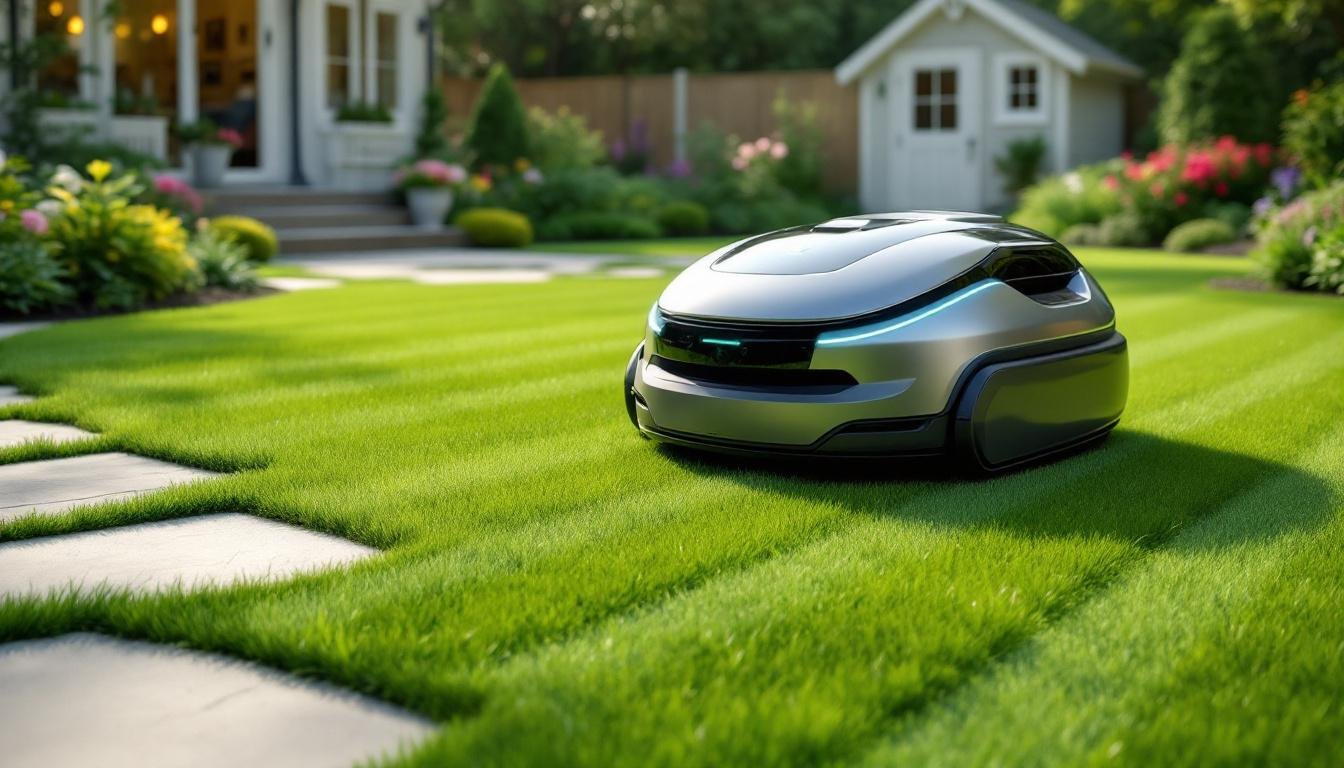 découvrez quel robot de tonte est idéal pour entretenir une pelouse de 1500 m², alliant performance et efficacité pour un gazon parfaitement soigné.