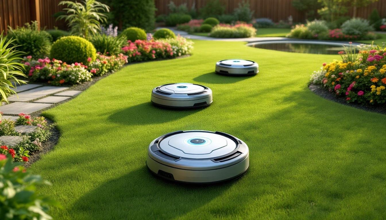 découvrez les tondeuses autonomes compatibles avec le retour automatique sans fil pour un entretien de jardin simplifié et efficace.