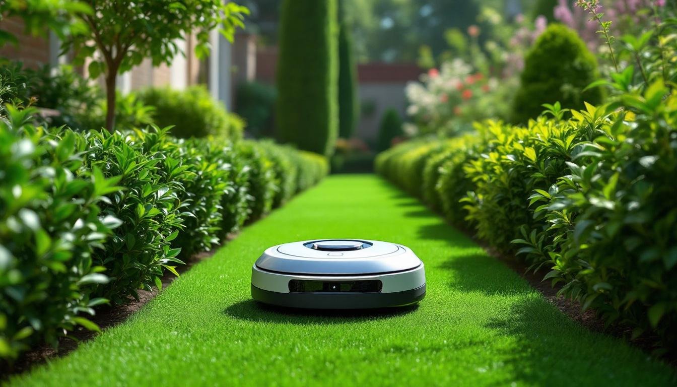 découvrez notre sélection des meilleurs robots de tonte spécialement conçus pour les passages étroits, alliant performance et précision pour un jardin parfaitement entretenu.