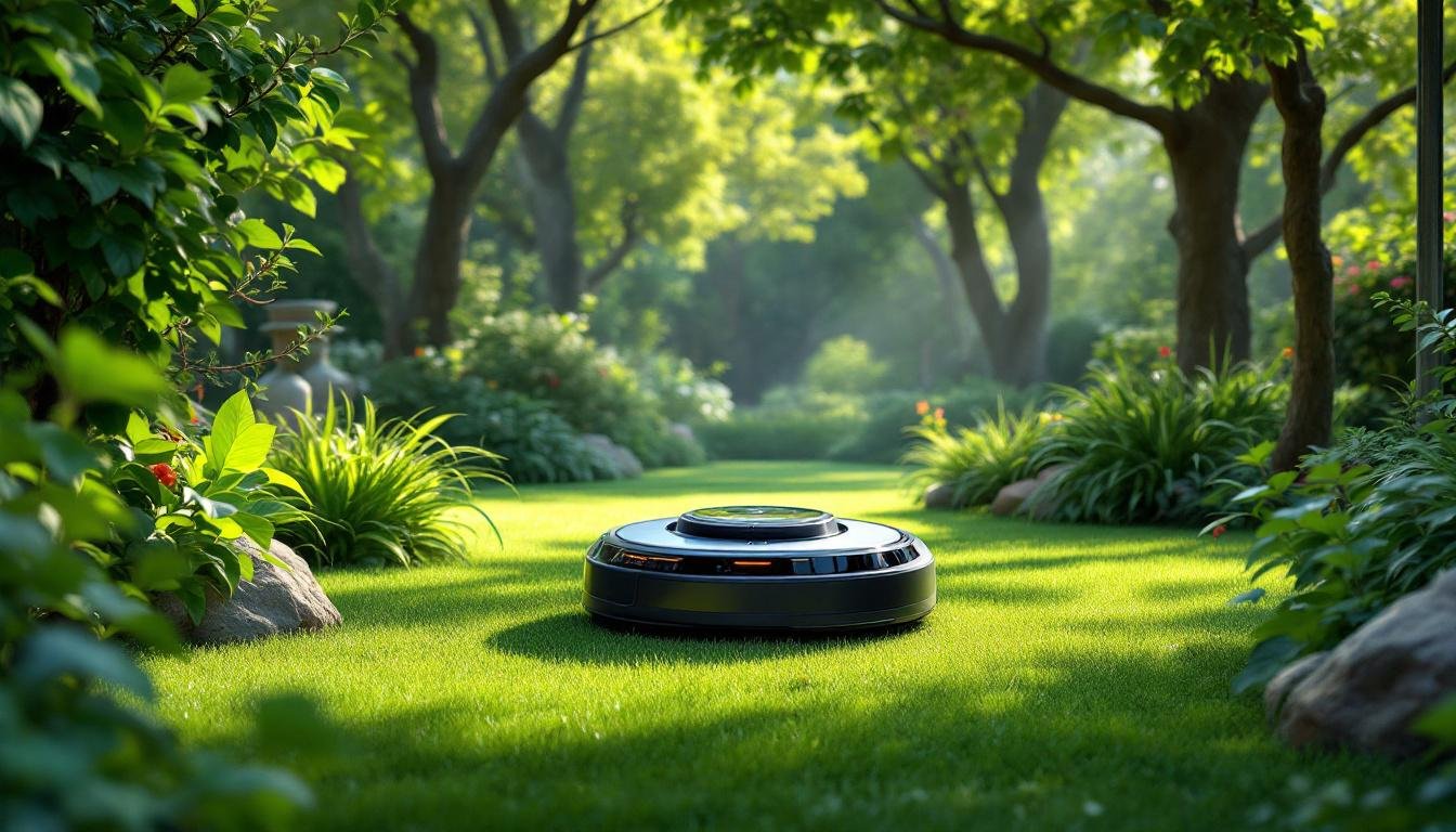 découvrez nos recommandations pour choisir le meilleur robot de tonte adapté aux zones ombragées et garantir une pelouse impeccable toute l'année.