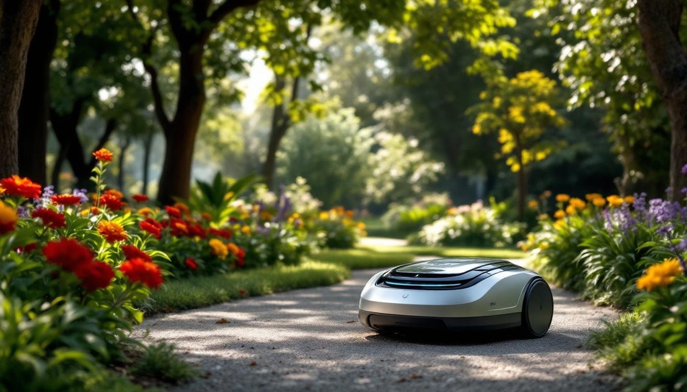 découvrez nos recommandations pour choisir le meilleur robot de tonte adapté aux zones ombragées, garantissant une pelouse parfaitement entretenue même à l'ombre.