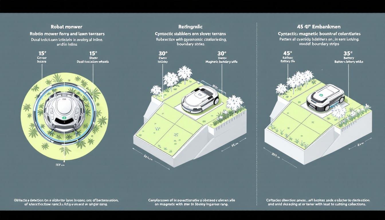 découvrez notre comparaison entre les robots tondeuses husqvarna et worx pour choisir le modèle idéal adapté aux jardins en pente. performance, autonomie et maniabilité analysées pour un gazon parfaitement entretenu.
