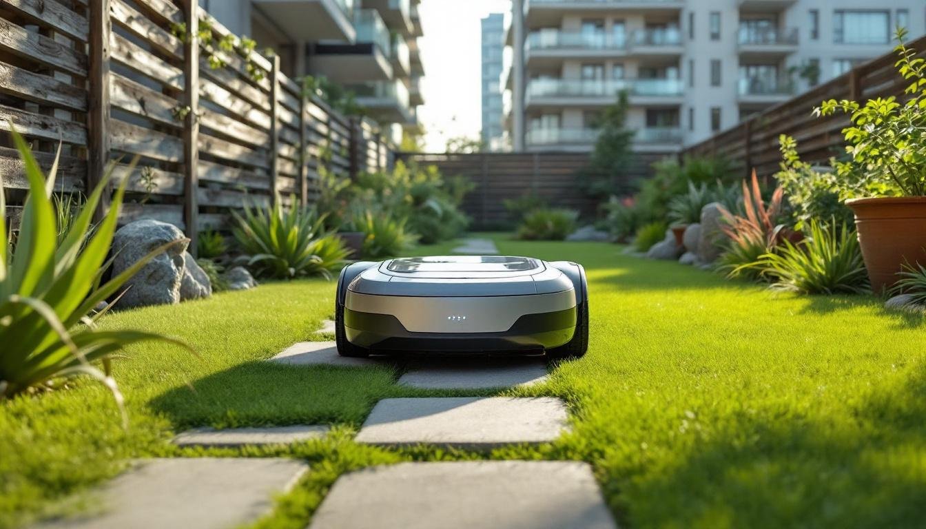 découvrez notre robot tondeuse spécialement conçu pour les jardins urbains avec accès étroit. profitez d'une tonte efficace et autonome même dans les espaces restreints.