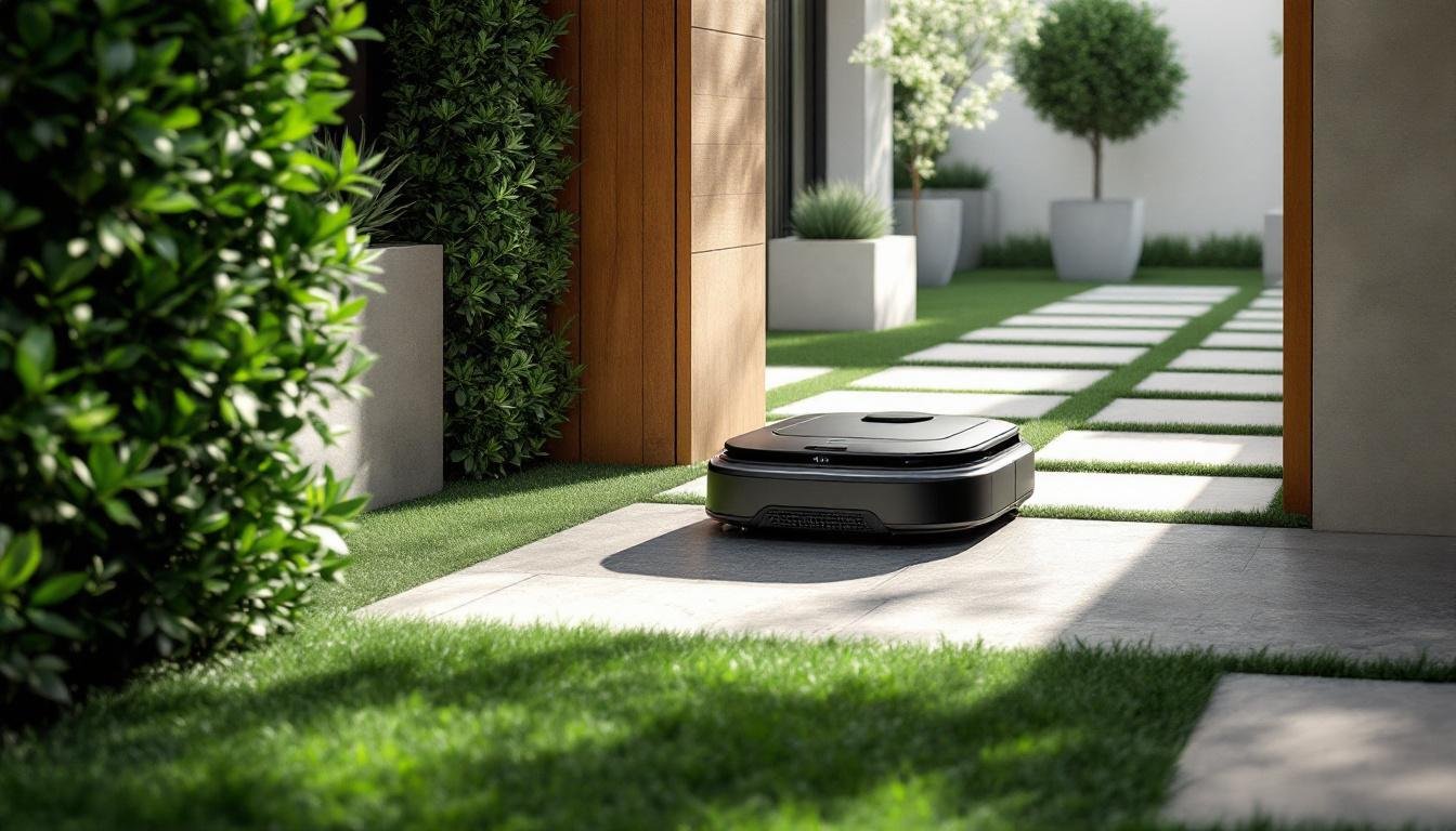 découvrez notre robot tondeuse spécialement conçu pour les jardins urbains avec accès étroit. efficace, compact et facile à utiliser, il entretient parfaitement votre pelouse même dans les espaces restreints.