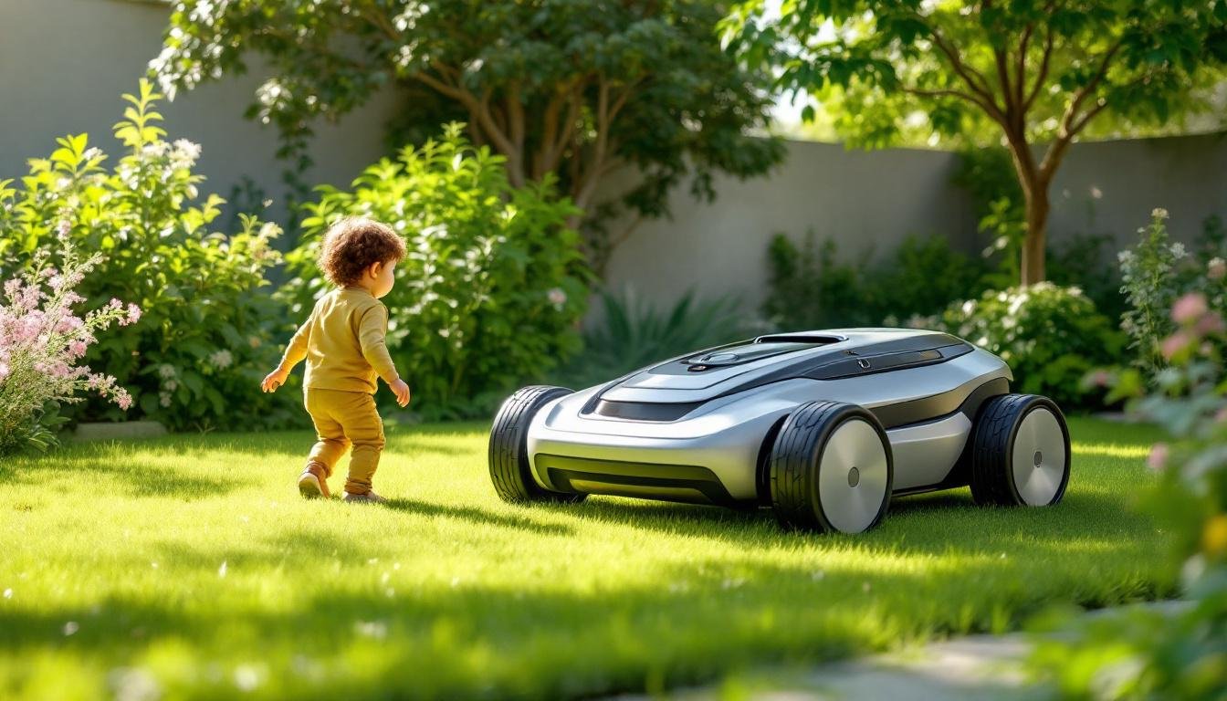 découvrez comment assurer la sécurité des enfants autour des robots de tonte, leurs fonctionnalités clés, et nos conseils pratiques pour une utilisation sereine dans votre jardin.