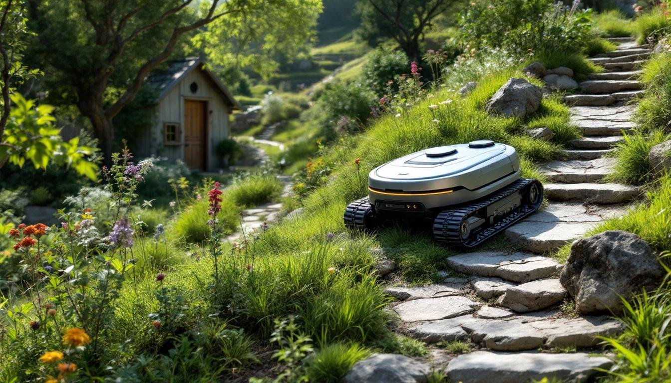 découvrez nos robots tondeuses spécialement conçus pour les jardins sinueux et étroits, assurant une coupe précise et efficace, même dans les espaces les plus complexes.