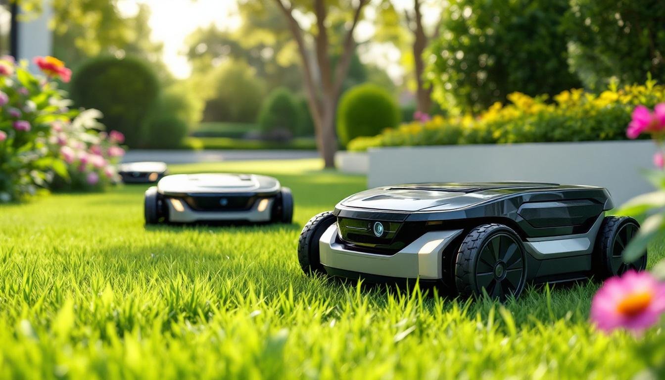 découvrez les meilleurs robots tondeuses équipés de caméras pour un jardin impeccablement entretenu en toute simplicité.