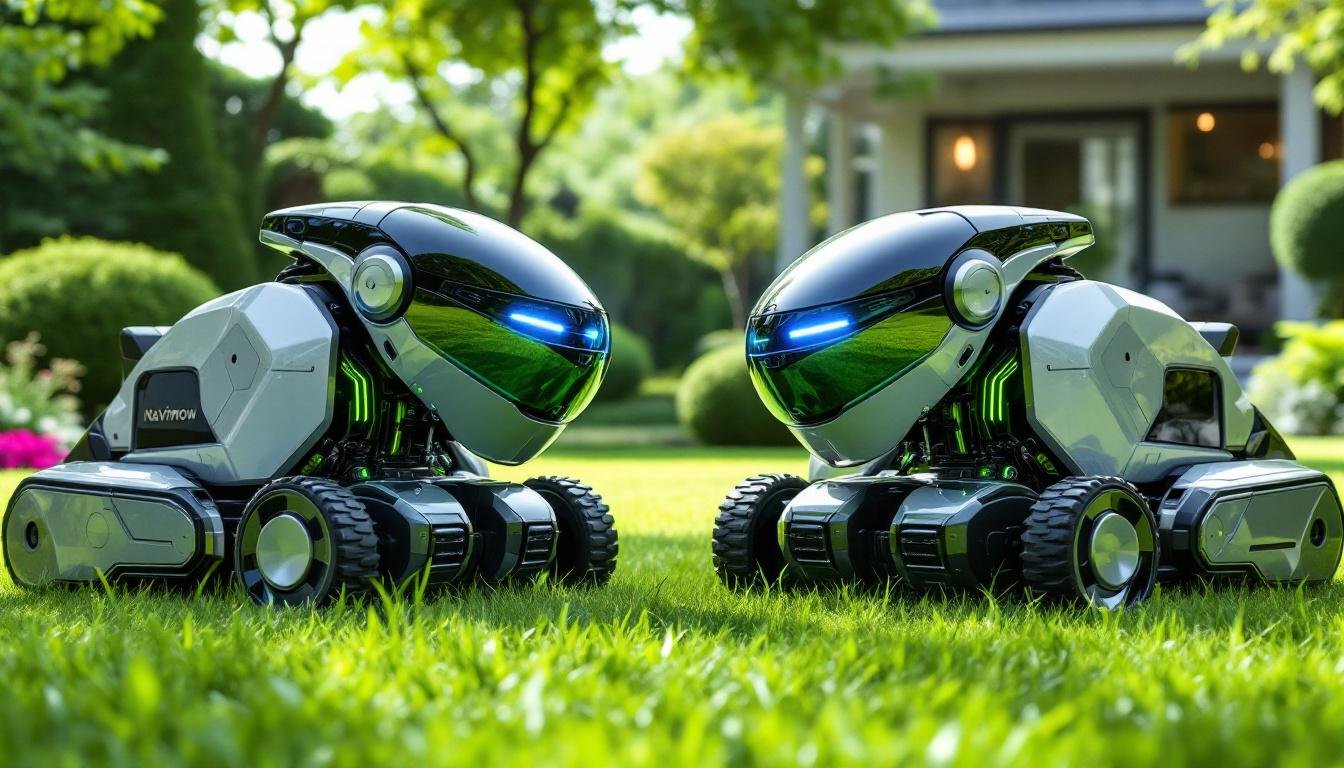 découvrez le duel d’intelligences artificielles entre la tondeuse autonome navimow et la landroid vision, et choisissez l’outil idéal pour un jardin parfaitement entretenu sans effort.