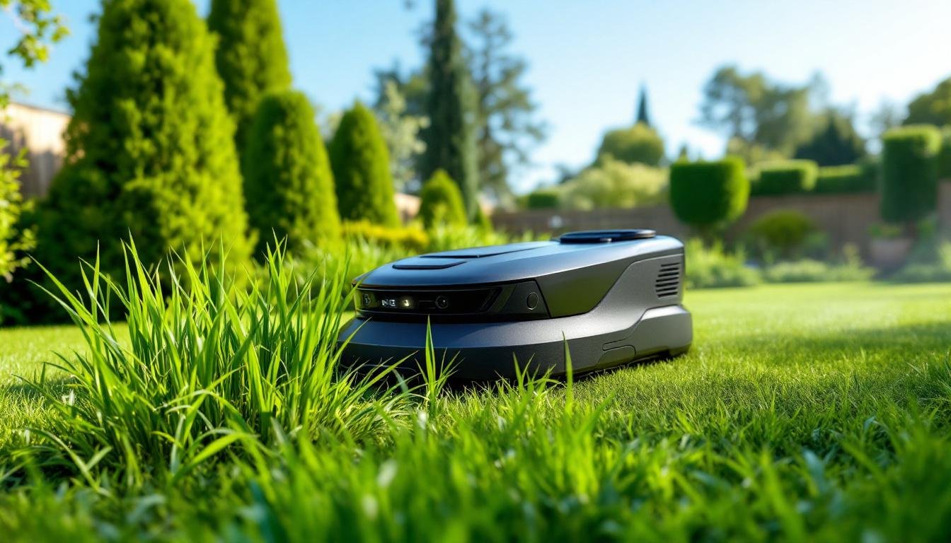 découvrez notre tondeuse autonome innovante avec coupe adaptative qui ajuste automatiquement la hauteur de coupe selon la pousse de votre gazon pour un entretien optimal et un gazon toujours impeccable.