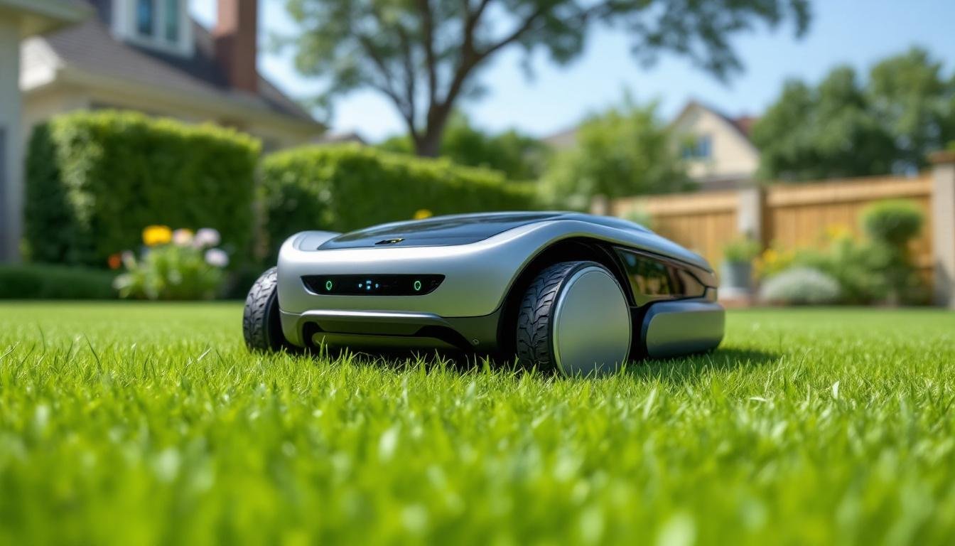 découvrez notre tondeuse autonome équipée de mises à jour automatiques ota pour une performance toujours optimale et une pelouse impeccablement entretenue sans effort.