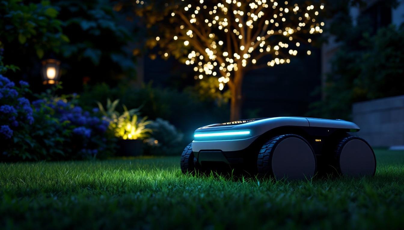 découvrez notre guide des tondeuses autonomes adaptées à la tonte nocturne. comparez les meilleurs modèles pour entretenir votre jardin en toute tranquillité, même la nuit.