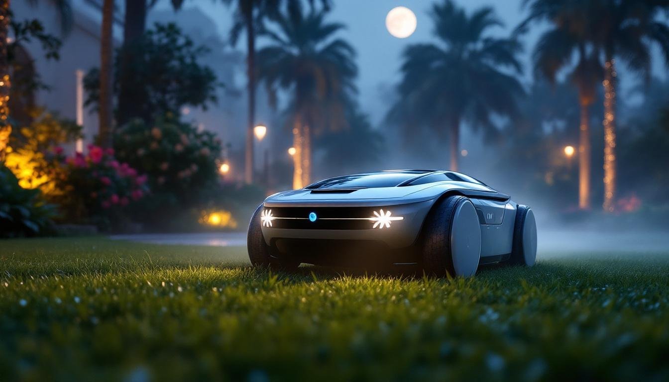 découvrez notre sélection de tondeuses autonomes adaptées à la tonte nocturne, pour un jardin toujours impeccable sans bruit gênant.