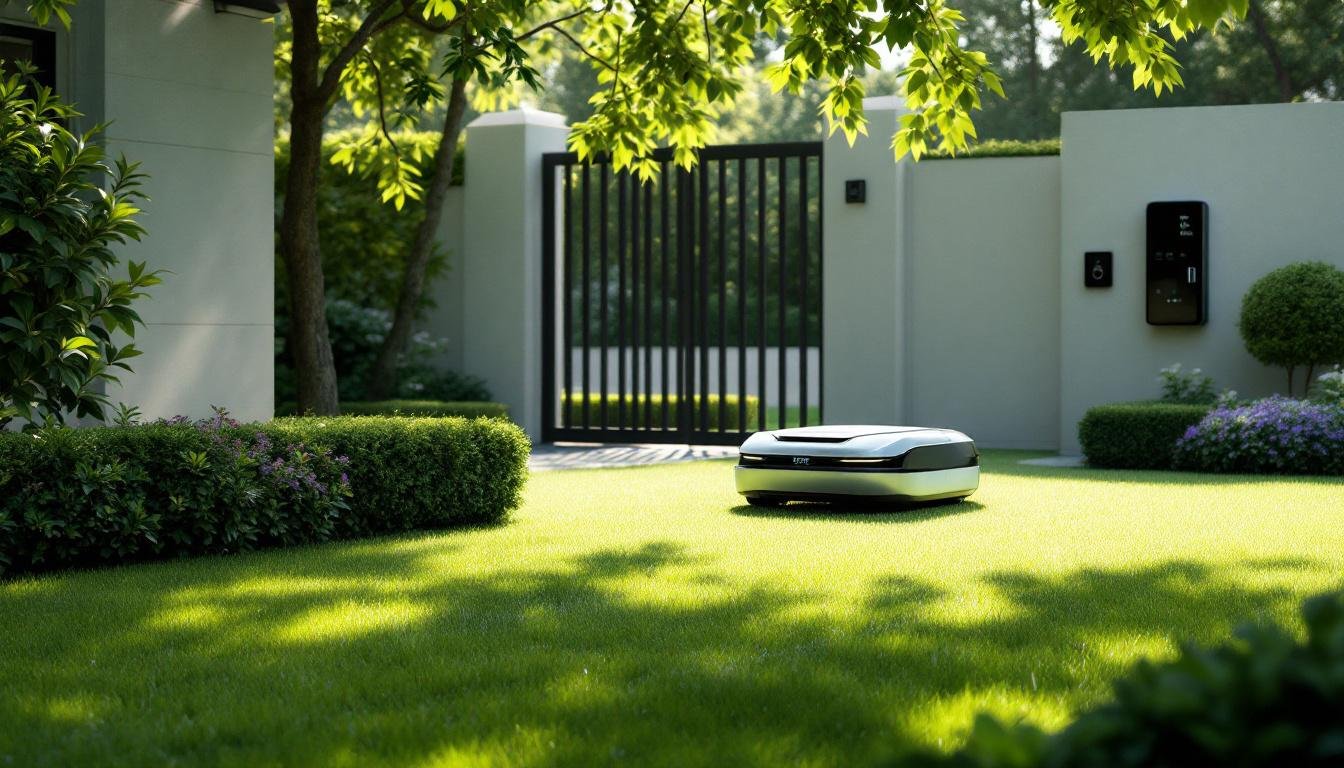 découvrez notre guide complet sur les tondeuses robotisées compatibles avec les portails et portillons pour un entretien de pelouse facilité et sans effort.