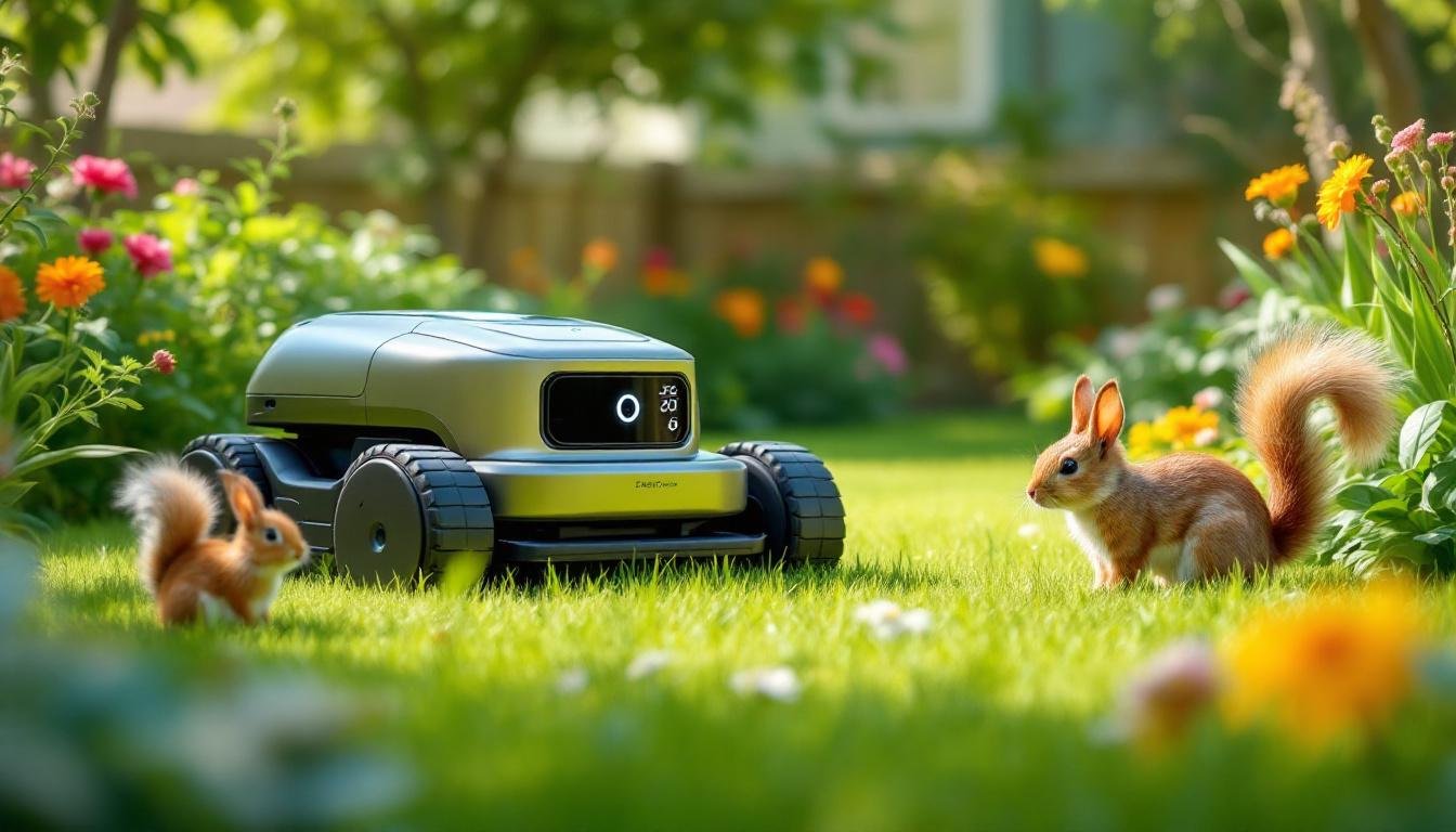 découvrez comment les tondeuses autonomes peuvent cohabiter harmonieusement avec vos animaux, pour un jardin entretenu en toute sécurité et sans stress.