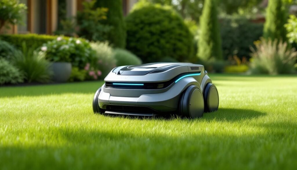 découvrez si un robot de tonte est sécurisé pour les enfants, avec des conseils pour assurer leur sécurité autour du jardin automatisé.