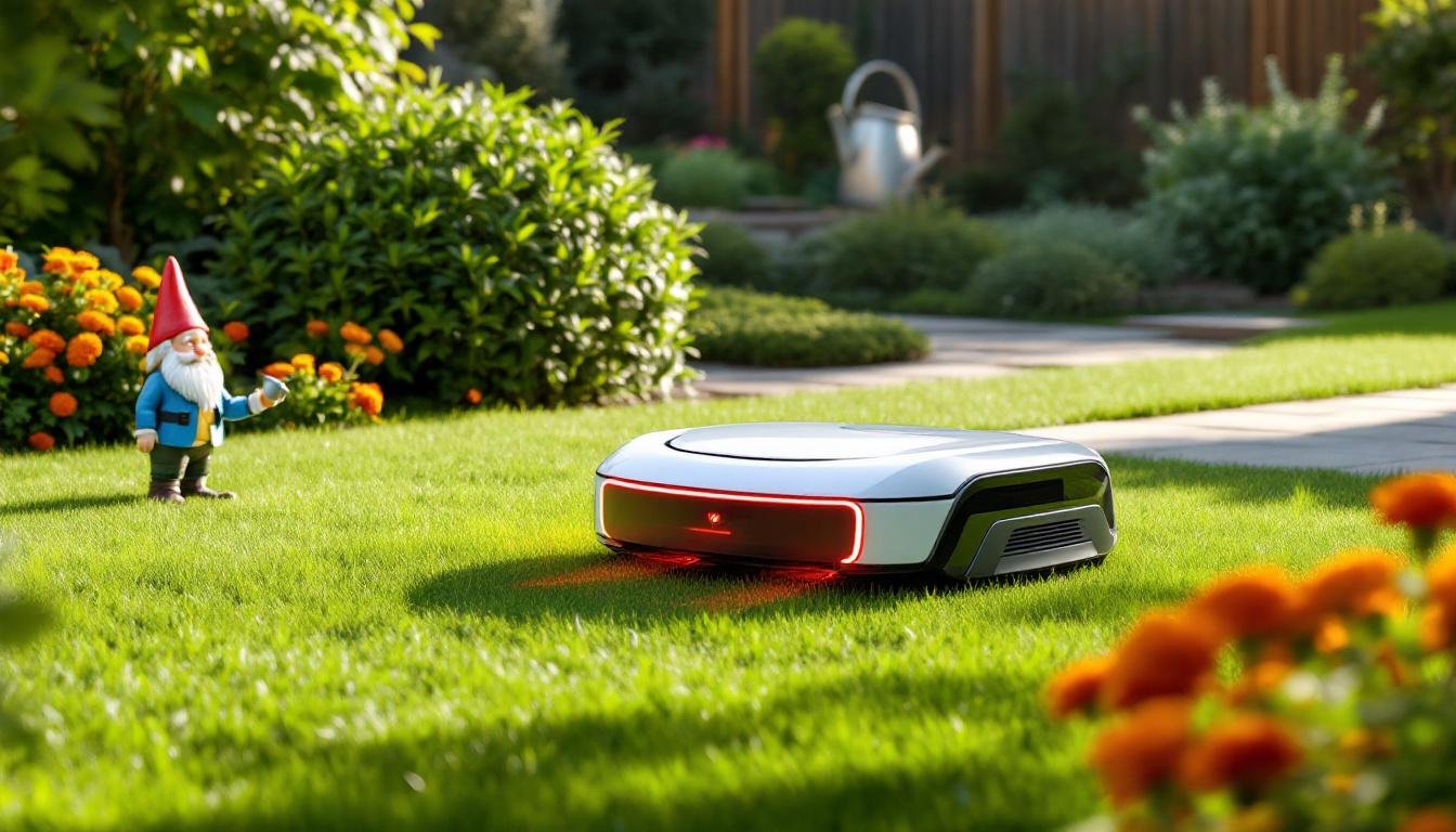 découvrez comment un robot tondeuse détecte automatiquement les obstacles pour garantir une tonte sécurisée et efficace de votre jardin.