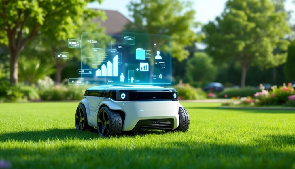 découvrez si un robot tondeuse est capable de programmer automatiquement ses plages horaires de tonte pour un entretien de pelouse sans effort.