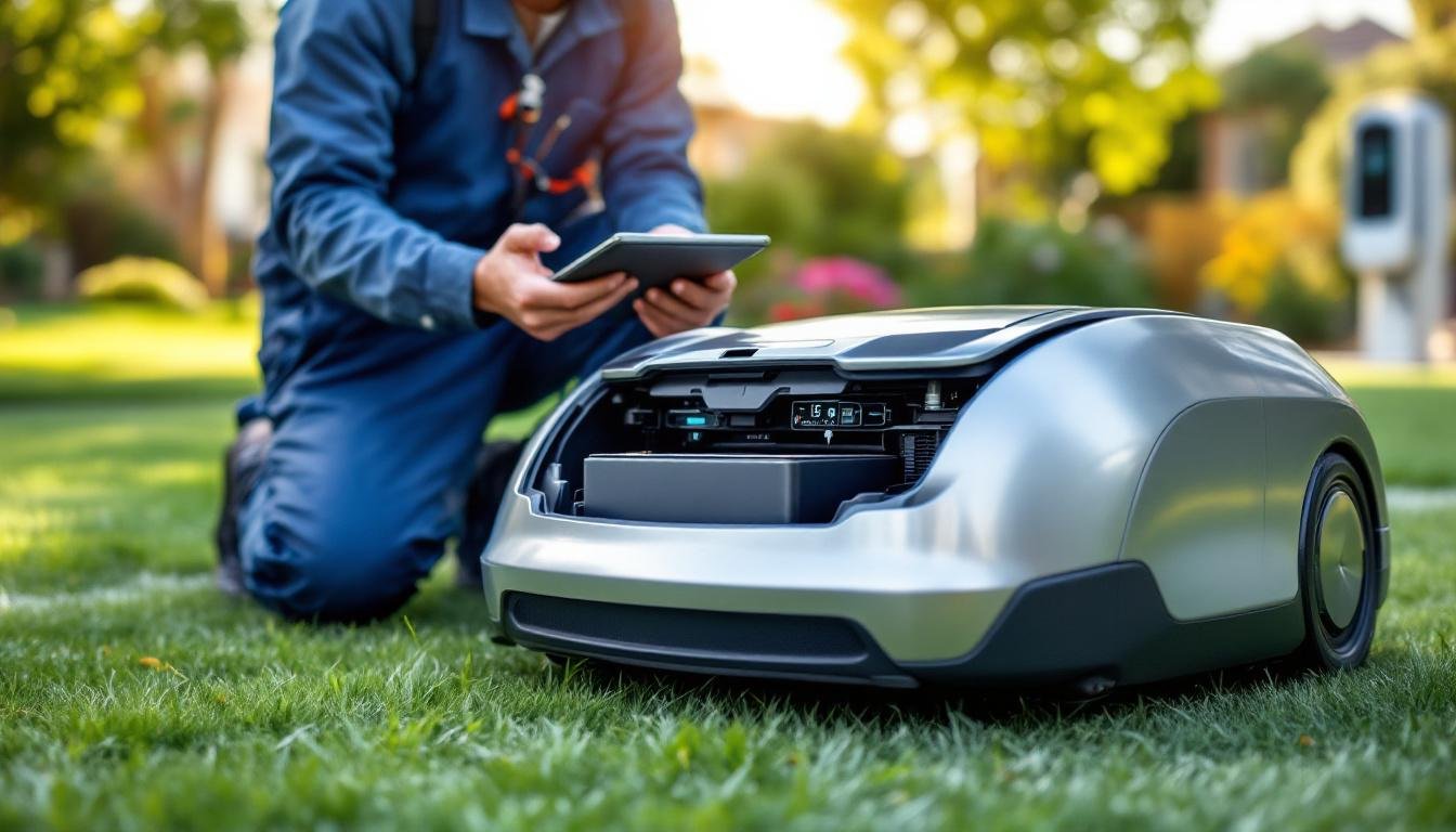 découvrez si un robot tondeuse est capable de programmer automatiquement ses plages horaires de tonte pour un entretien optimisé de votre jardin.