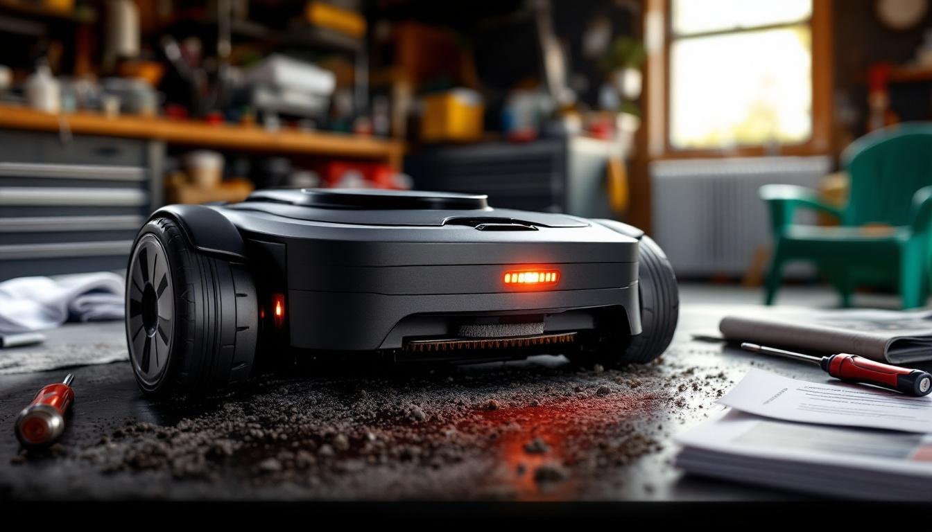 découvrez si une tondeuse robotisée peut envoyer une alerte en cas de blocage pour assurer un entretien optimal de votre pelouse en toute tranquillité.