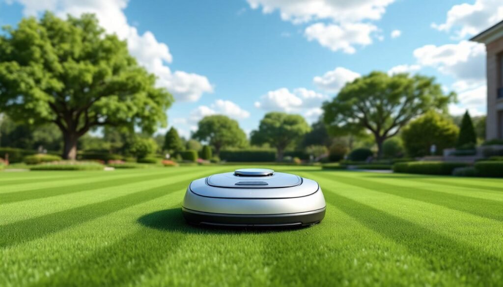 découvrez quelle tondeuse robotisée offre la vitesse de coupe la plus rapide pour un jardin parfaitement entretenu en un rien de temps.