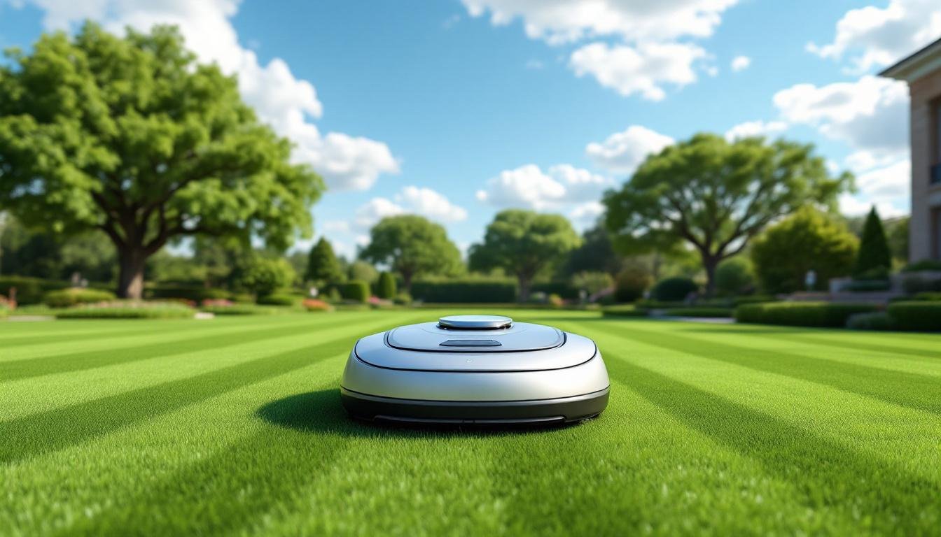 découvrez quelle tondeuse robotisée offre la vitesse de coupe la plus rapide pour un jardin parfaitement entretenu en un rien de temps.