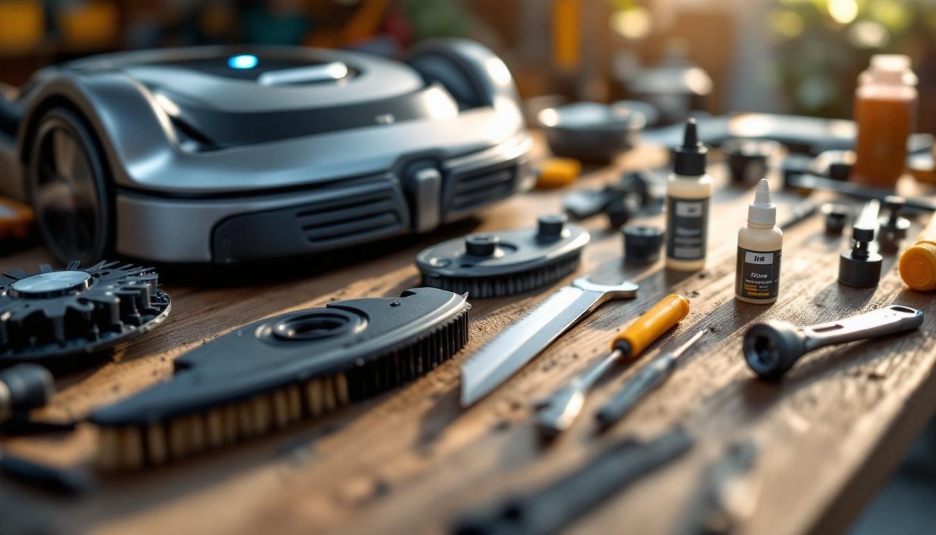 découvrez si des kits d’entretien spécifiques sont disponibles pour votre robot tondeuse afin d’optimiser ses performances et prolonger sa durée de vie.