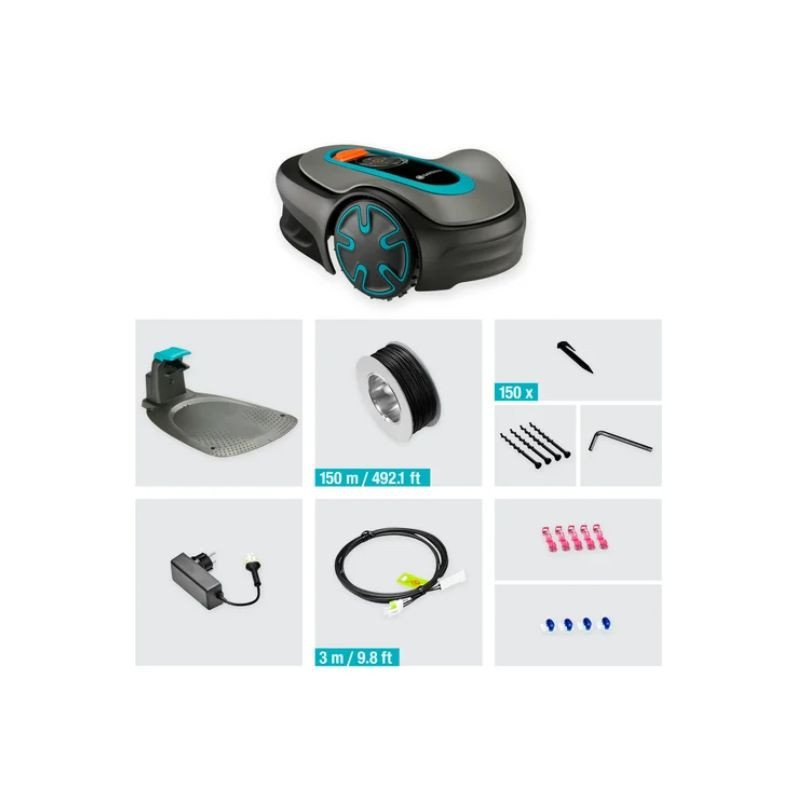 découvrez le gardena sileno minimo 250, le robot tondeuse idéal pour les mini-jardins. compact et efficace, il assure une pelouse toujours impeccable sans effort.