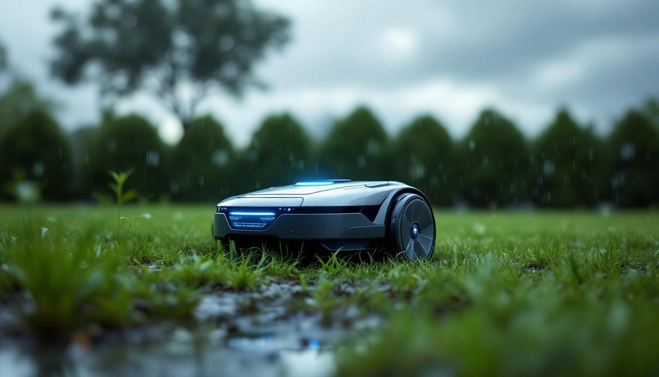 découvrez les précautions essentielles à prendre en compte pour utiliser une tondeuse autonome sur un sol humide en toute sécurité et efficacité.