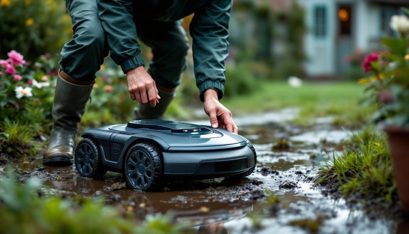 découvrez les précautions essentielles à connaître pour utiliser une tondeuse autonome sur sol humide en toute sécurité et efficacité.