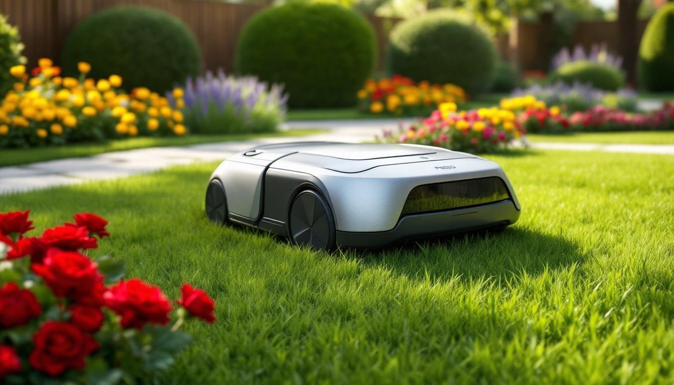 découvrez comment utiliser une tondeuse robotisée sans abîmer vos parterres fleuris grâce à nos conseils pratiques et astuces de jardinage.